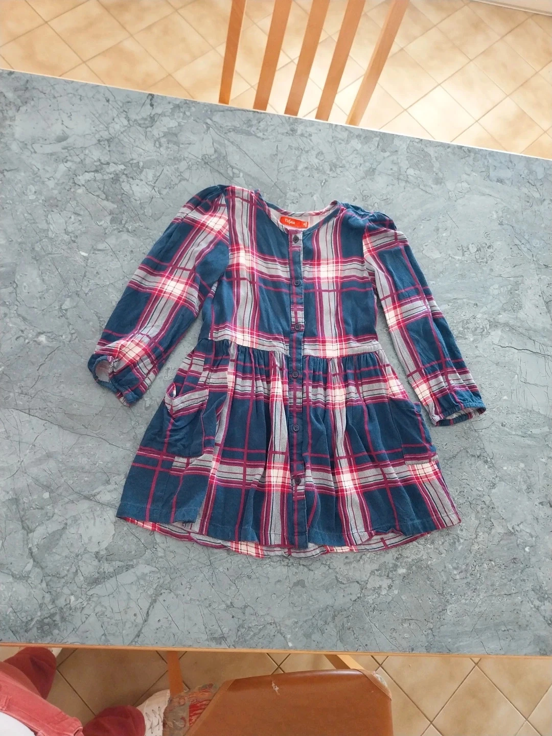 Robe manche longue T.8ans